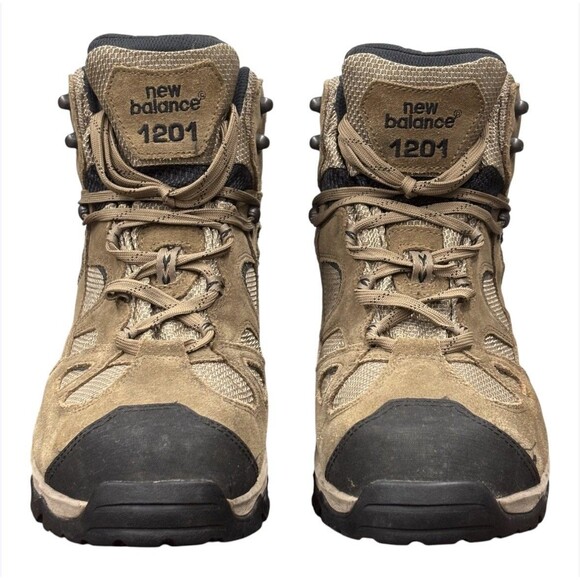 NEW BALANCE Terra Stryder 1201 Brown Mens 11D Gore-Tex Hiking Mid Boots MO1201GT